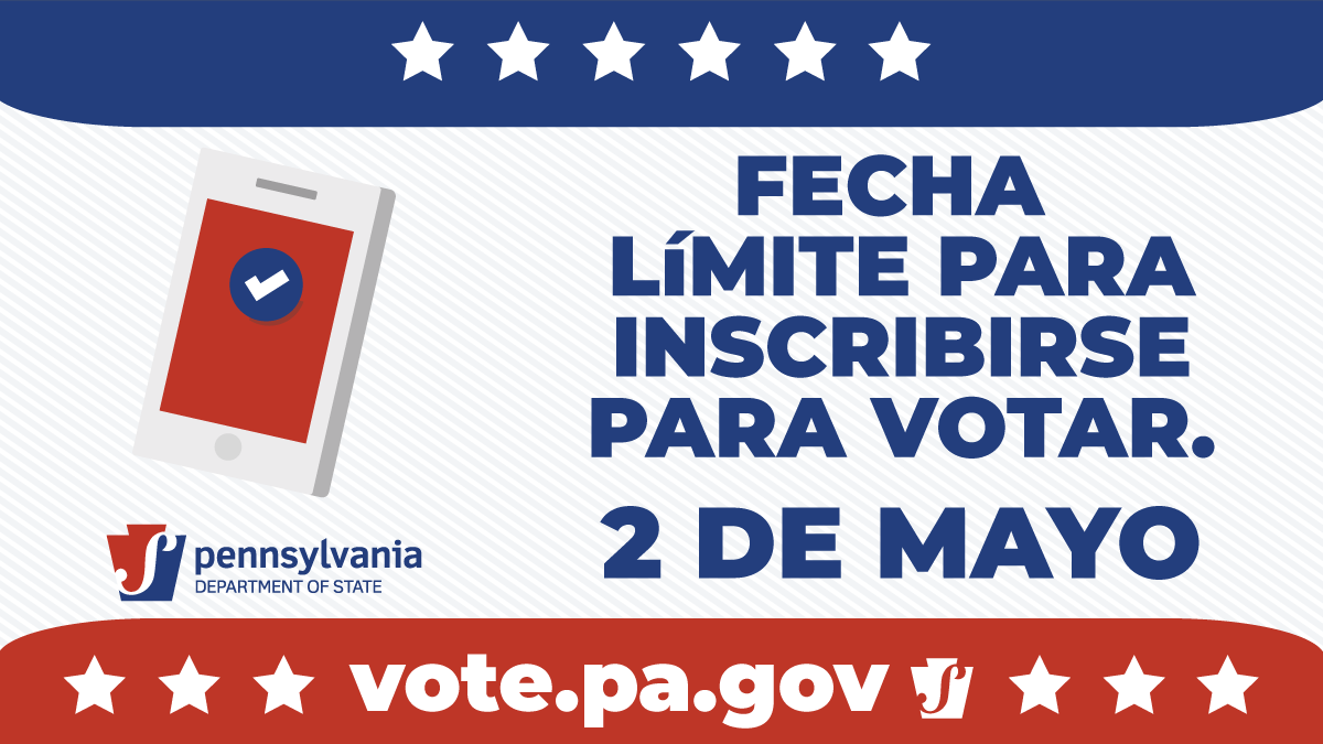 voter registration deadline for 2021 MUNICIPAL PRIMARY  is May 3 spanish