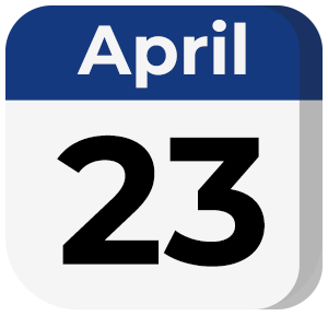 calendar april 23