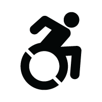 person with disability in wheelchair